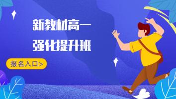 新教材地区高一各学科系统强化班