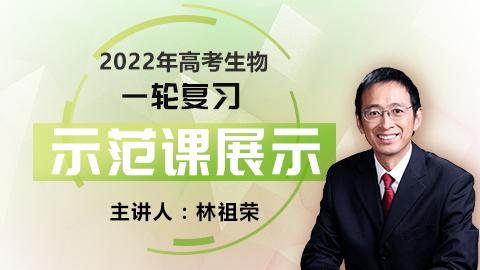 2022年高考生物一轮复习:示范课展示(林祖荣主讲)